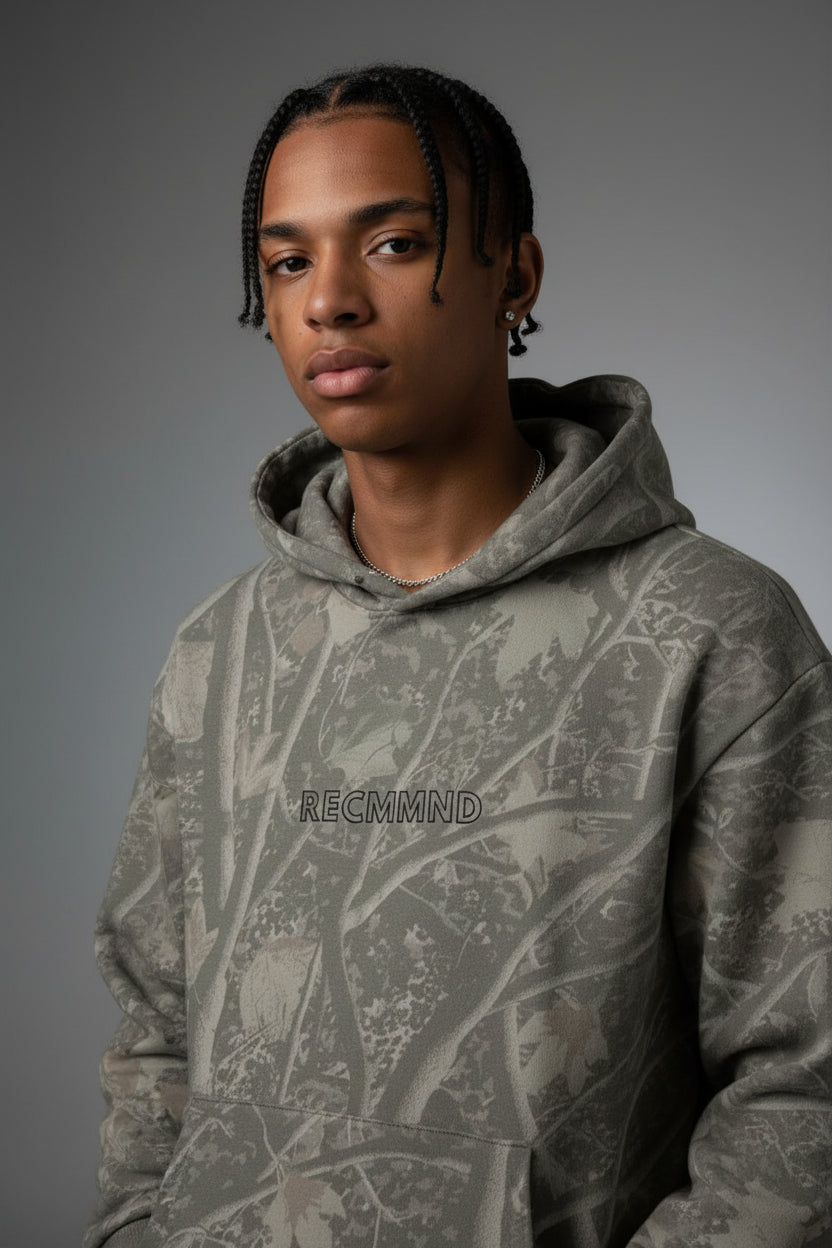 Deadwood Tree Camo Heavyweight Hoodie